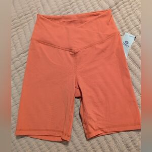 NWT Mono B Orange Women's Shorts Size Medium